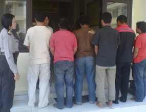 6 Bajing Loncat DPO Polda Lampung Diringkus