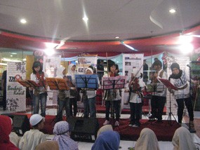 Serunya Pergelaran Musik Rohani Islam Bersama Yatim Piatu