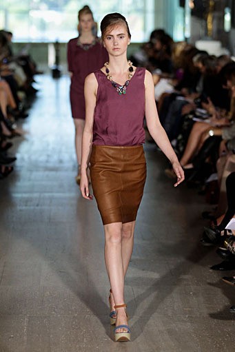 Lisa Ho, Spring/Summer 2012. Australian Fashion Week 2012. [Photo by Matt King/Getty Images]