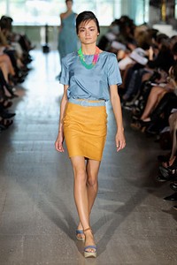 Lisa Ho, Spring/Summer 2012. Australian Fashion Week 2012. [Photo by Matt King/Getty Images]