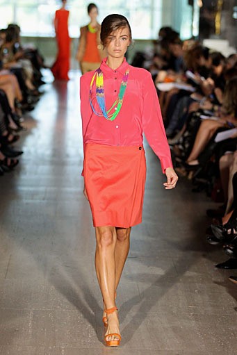 Lisa Ho, Spring/Summer 2012. Australian Fashion Week 2012. [Photo by Matt King/Getty Images]