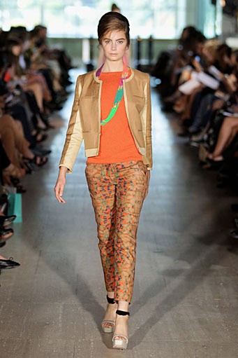 Lisa Ho, Spring/Summer 2012. Australian Fashion Week 2012. [Photo by Matt King/Getty Images]