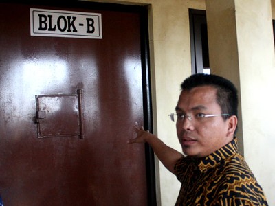 Satgas Mafia Hukum Tinjau Sel Nazaruddin