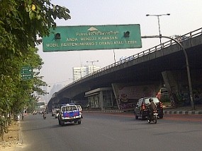 Wusss! Jakarta Bebas Macet