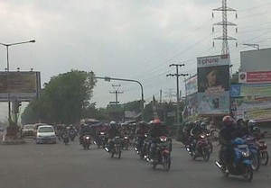 Arus Balik Cirebon-Pamanukan Ramai Pemotor