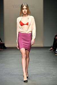 Yeojin Bae, Spring/Summer 2012. Australian Fashion Week 2012. [Photo by Stefan Gosatti/Getty Images]