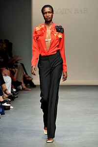 Yeojin Bae, Spring/Summer 2012. Australian Fashion Week 2012. [Photo by Stefan Gosatti/Getty Images]