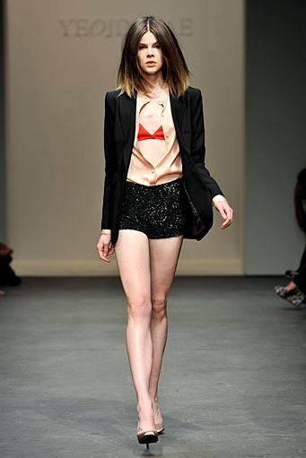 Yeojin Bae, Spring/Summer 2012. Australian Fashion Week 2012. [Photo by Stefan Gosatti/Getty Images]