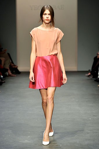 Yeojin Bae, Spring/Summer 2012. Australian Fashion Week 2012. [Photo by Stefan Gosatti/Getty Images]