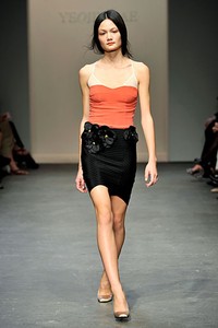 Yeojin Bae, Spring/Summer 2012. Australian Fashion Week 2012. [Photo by Stefan Gosatti/Getty Images]