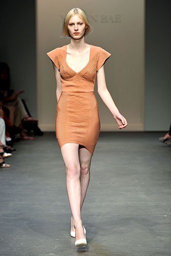 Yeojin Bae, Spring/Summer 2012. Australian Fashion Week 2012. [Photo by Stefan Gosatti/Getty Images]