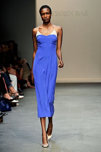 Yeojin Bae, Spring/Summer 2012. Australian Fashion Week 2012. [Photo by Stefan Gosatti/Getty Images]