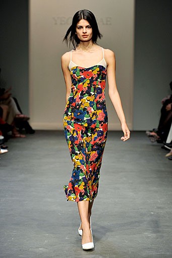 Yeojin Bae, Spring/Summer 2012. Australian Fashion Week 2012. [Photo by Stefan Gosatti/Getty Images]