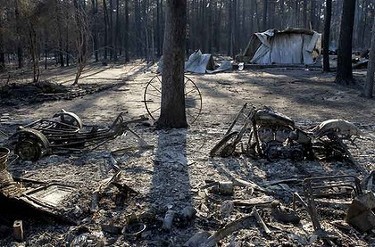 Kebakaran di Texas Belum Terkendali, Ribuan Orang Dievakuasi