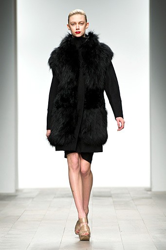 Amanda Wakeley, Fall/Winter 2011. London Fashion Week 2011. [Photo by Ian Gavan/Getty Images]