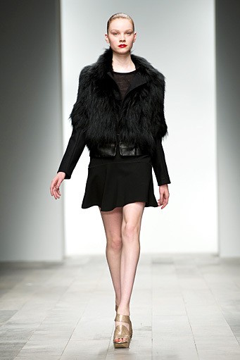 Amanda Wakeley, Fall/Winter 2011. London Fashion Week 2011. [Photo by Ian Gavan/Getty Images]
