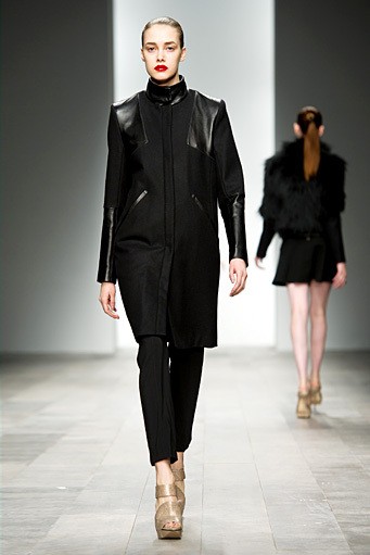 Amanda Wakeley, Fall/Winter 2011. London Fashion Week 2011. [Photo by Ian Gavan/Getty Images]