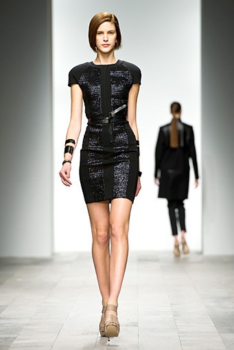 Amanda Wakeley, Fall/Winter 2011. London Fashion Week 2011. [Photo by Ian Gavan/Getty Images]