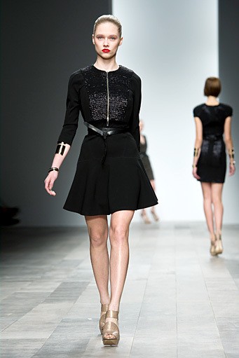 Amanda Wakeley, Fall/Winter 2011. London Fashion Week 2011. [Photo by Ian Gavan/Getty Images]