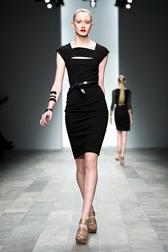 Amanda Wakeley, Fall/Winter 2011. London Fashion Week 2011. [Photo by Ian Gavan/Getty Images]