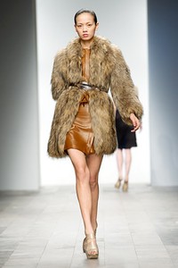 Amanda Wakeley, Fall/Winter 2011. London Fashion Week 2011. [Photo by Ian Gavan/Getty Images]