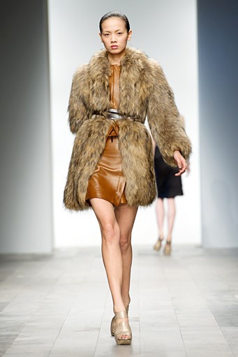 Amanda Wakeley, Fall/Winter 2011. London Fashion Week 2011. [Photo by Ian Gavan/Getty Images]