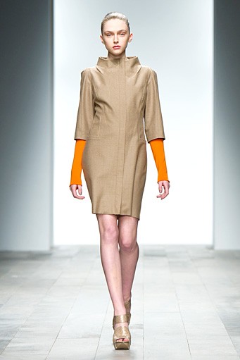 Amanda Wakeley, Fall/Winter 2011. London Fashion Week 2011. [Photo by Ian Gavan/Getty Images]