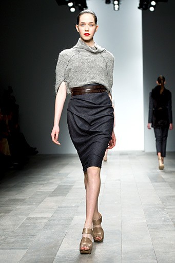 Amanda Wakeley, Fall/Winter 2011. London Fashion Week 2011. [Photo by Ian Gavan/Getty Images]