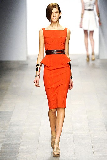 Amanda Wakeley, Fall/Winter 2011. London Fashion Week 2011. [Photo by Ian Gavan/Getty Images]