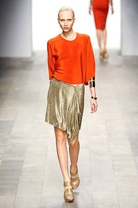 Amanda Wakeley, Fall/Winter 2011. London Fashion Week 2011. [Photo by Ian Gavan/Getty Images]