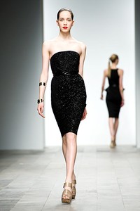 Amanda Wakeley, Fall/Winter 2011. London Fashion Week 2011. [Photo by Ian Gavan/Getty Images]