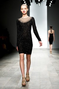 Amanda Wakeley, Fall/Winter 2011. London Fashion Week 2011. [Photo by Ian Gavan/Getty Images]