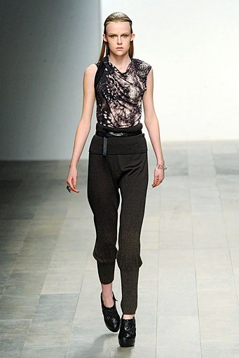 Aminaka Wilmont, Fall/Winter 2011. Australian Fashion Week 2011. [Photo by Gareth Cattermole/Getty Images]