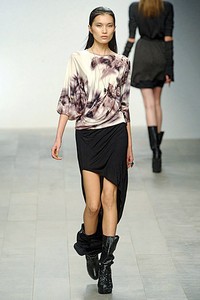 Aminaka Wilmont, Fall/Winter 2011. Australian Fashion Week 2011. [Photo by Gareth Cattermole/Getty Images]