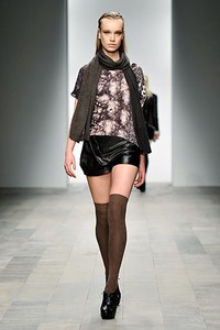 Aminaka Wilmont, Fall/Winter 2011. Australian Fashion Week 2011. [Photo by Gareth Cattermole/Getty Images]