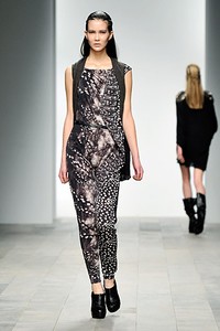 Aminaka Wilmont, Fall/Winter 2011. Australian Fashion Week 2011. [Photo by Gareth Cattermole/Getty Images]