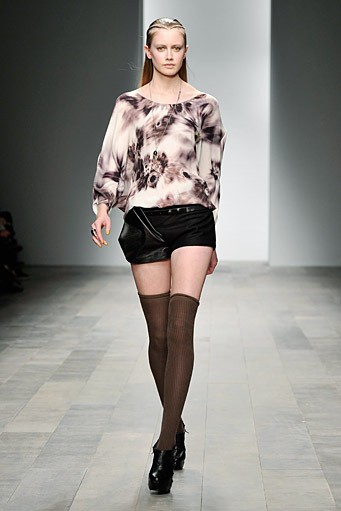 Aminaka Wilmont, Fall/Winter 2011. Australian Fashion Week 2011. [Photo by Gareth Cattermole/Getty Images]