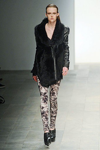 Aminaka Wilmont, Fall/Winter 2011. Australian Fashion Week 2011. [Photo by Gareth Cattermole/Getty Images]