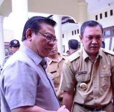 Menko Kesra Kunjungi Lokasi Bencana di Pakpak Bharat, Sumut
