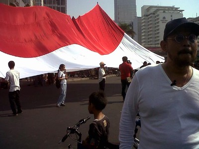 Peringati 9/11di  Bundaran HI 
