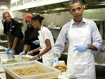 Memasak ala Presiden Obama