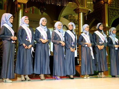 Para Finalis Muslimah Beauty 2011