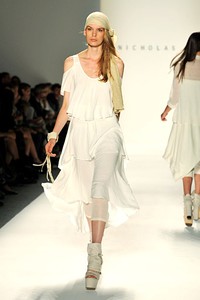 Nicholas K, Spring/Summer 2012. New York Fashion Week 2012. [Photo by Slaven Vlasic/Getty Images for Mercedes-Benz Fashion Week]