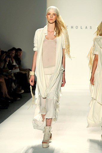 Nicholas K, Spring/Summer 2012. New York Fashion Week 2012. [Photo by Slaven Vlasic/Getty Images for Mercedes-Benz Fashion Week]