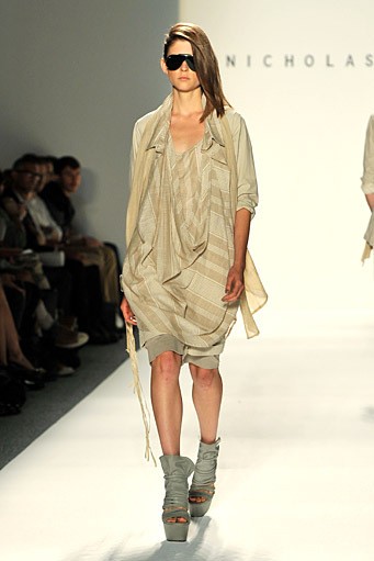 Nicholas K, Spring/Summer 2012. New York Fashion Week 2012. [Photo by Slaven Vlasic/Getty Images for Mercedes-Benz Fashion Week]