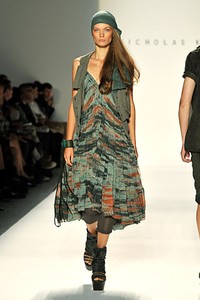 Nicholas K, Spring/Summer 2012. New York Fashion Week 2012. [Photo by Slaven Vlasic/Getty Images for Mercedes-Benz Fashion Week]
