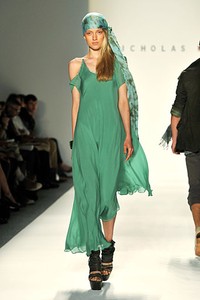 Nicholas K, Spring/Summer 2012. New York Fashion Week 2012. [Photo by Slaven Vlasic/Getty Images for Mercedes-Benz Fashion Week]