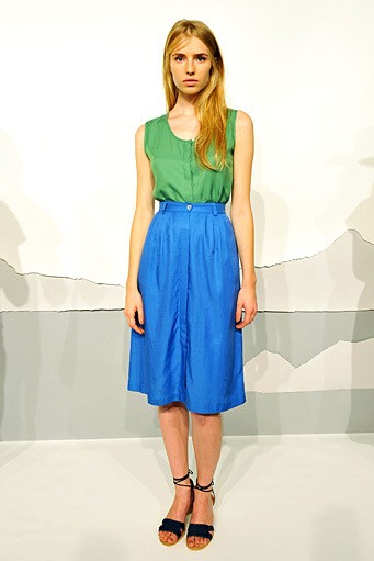Steven Alan, Spring/Summer 2012. New York Fashion Week Spring/Summer 2012. [Photo by Slaven Vlasic/Getty Images]