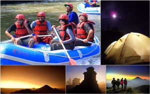 Dieng, Camping and Serayu rafting