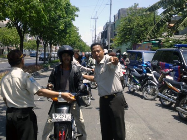 Telat Bayar Pajak, Puluhan Sepeda Motor Ditilang